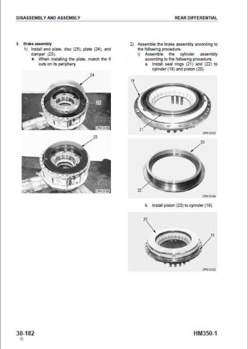 Komatsu HM350-1 Dump Truck Service Manual - Image 5