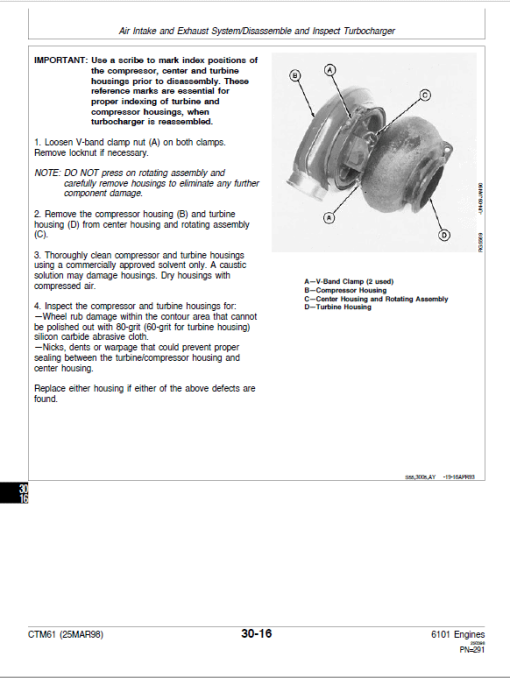 John Deere 6101 Diesel Engine (S.N after 500000 - ) Technical Manual (CTM61) - Image 5