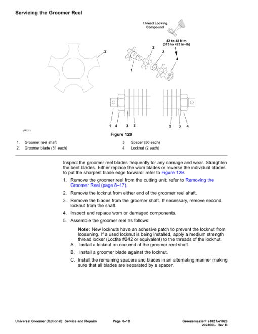 Toro Greensmaster e1021 Service Repair Manual - Image 5