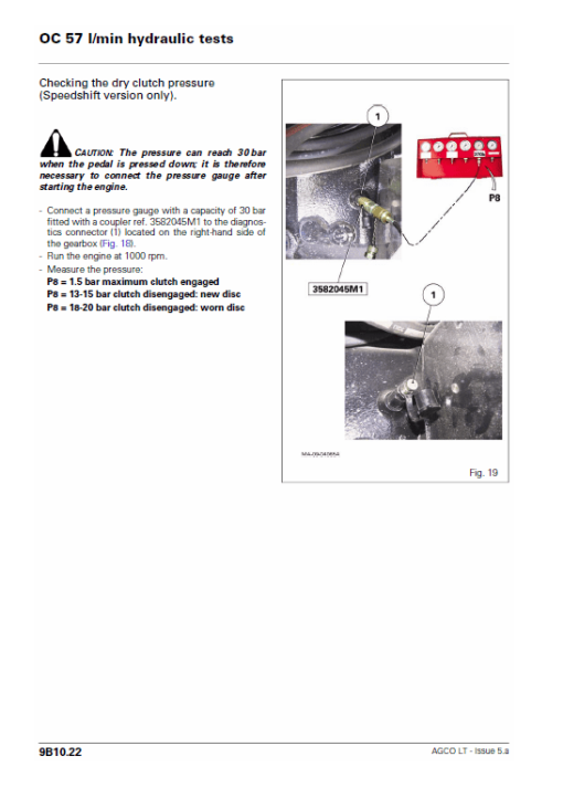 AGCO LT75, LT85, LT90, LT95 Tractor Workshop Repair Manual - Image 5