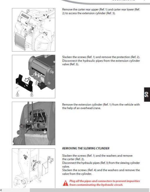 Manitou MHT 10180 129M ST4 S1, MHT-X 10180 129M ST3A S1 Telehandler Repair Manual - Image 5