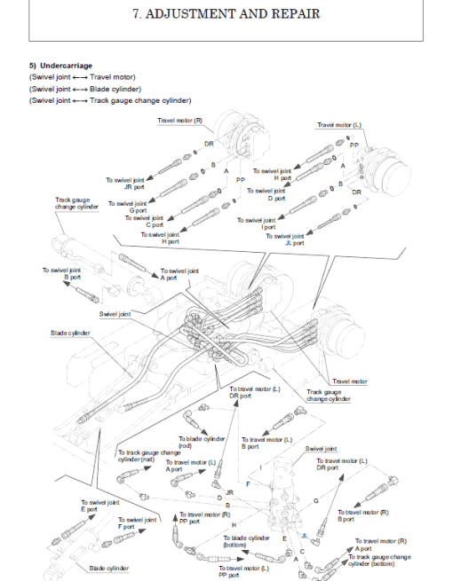 Kobelco SK008-1E Hydraulic Excavator Repair Service Manual - Image 5