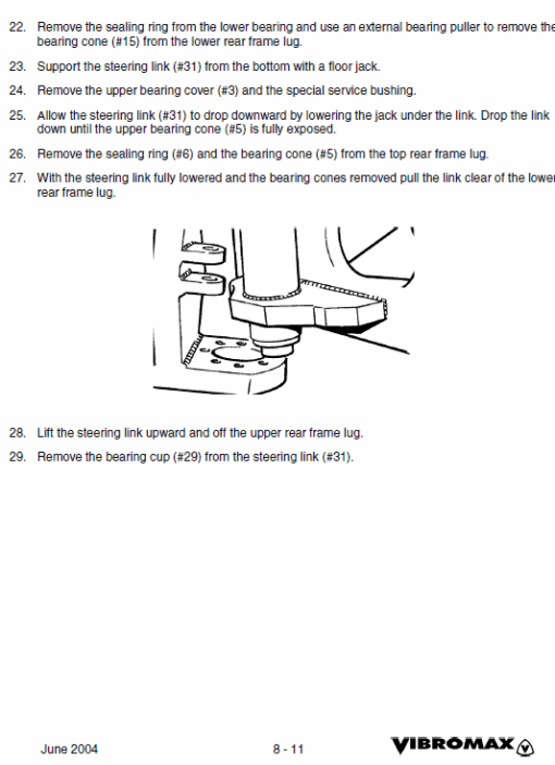 JCB Vibromax VM66 Single Drum Roller Service Manual - Image 2