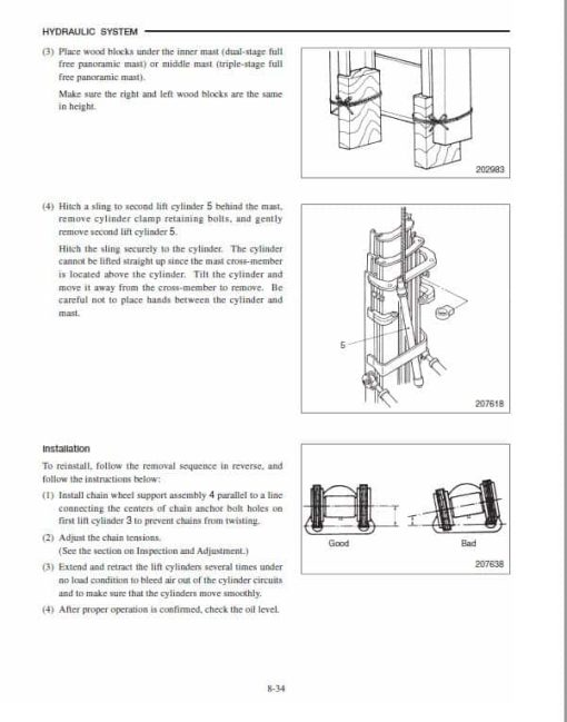 CAT EP16K, EP18K, EP20KC Forklift Lift Truck Service Manual - Image 5