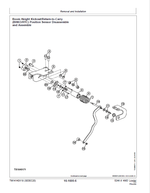 John Deere 524K-II 4WD Loader Technical Manual (SN. from F677549) - Image 5