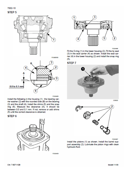 Case 1188 Excavator Service Manual - Image 5