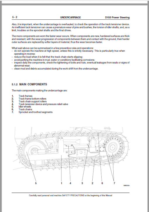 New Holland D150 Crawler Dozer Repair Service Manual - Image 5