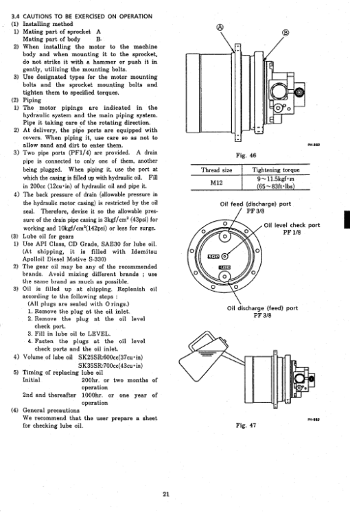 Kobelco SK25SR, SK30SR and SK35SR Excavator Service Manual - Image 6