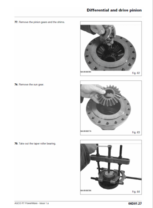 AGCO RT100, RT120, RT135, RT150 PowerMaxx CVT Service Manual - Image 5