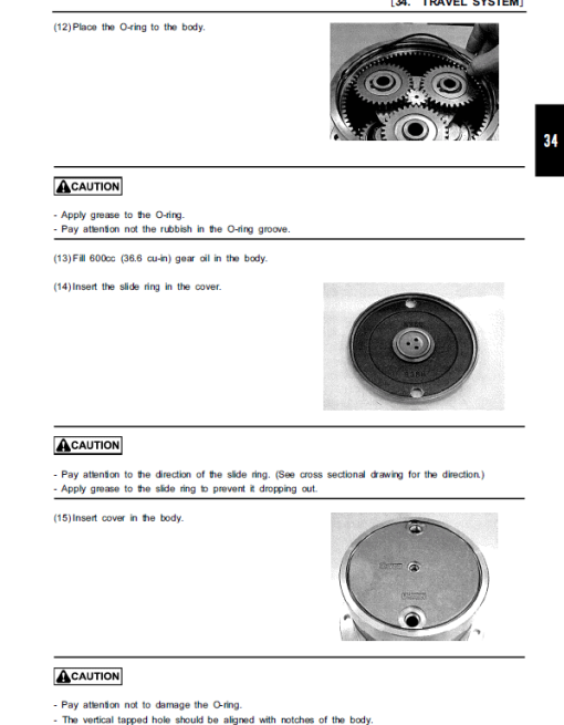 Kobelco SK30SR-6E Hydraulic Excavator Repair Service Manual - Image 5