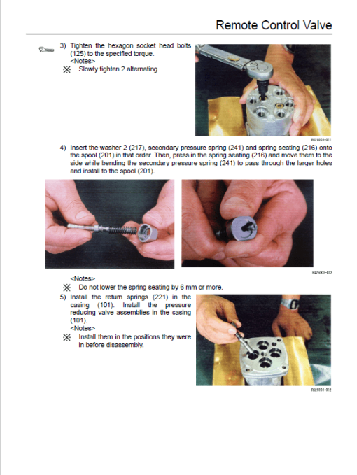 Sumitomo SH75X-3B Hydraulic Excavator Repair Service Manual - Image 5