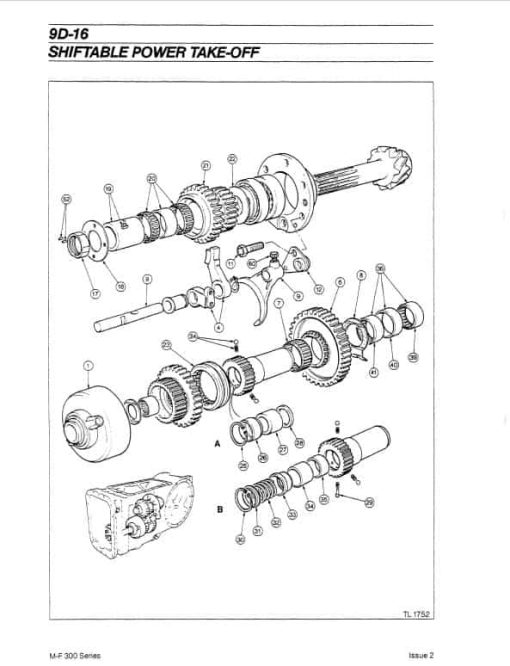 Massey Ferguson MF 393, MF 396, MF 398, MF 399 Tractor Service Manual - Image 5