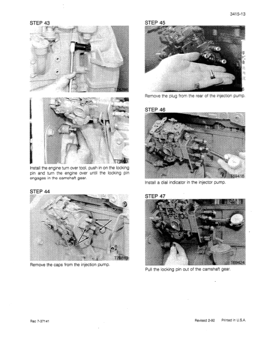 Case 9020 Excavator Service Manual - Image 5