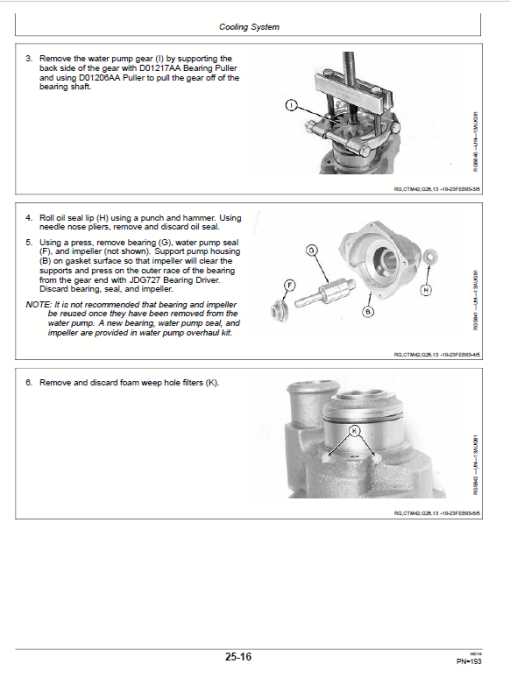 John Deere 6076 Diesel Engines Component Technical Manual (CTM42) - Image 5