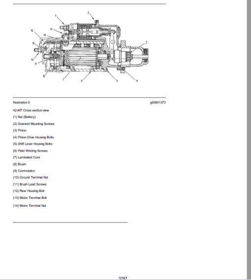 Challenger 75 Tractor Repair Service Manual (4CJ00001 and up) - Image 5