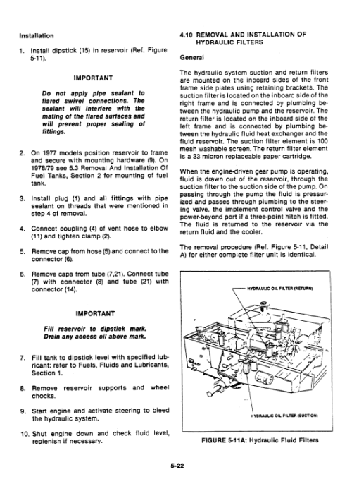 Ford Versatile 500 Tractor Service Manual - Image 5