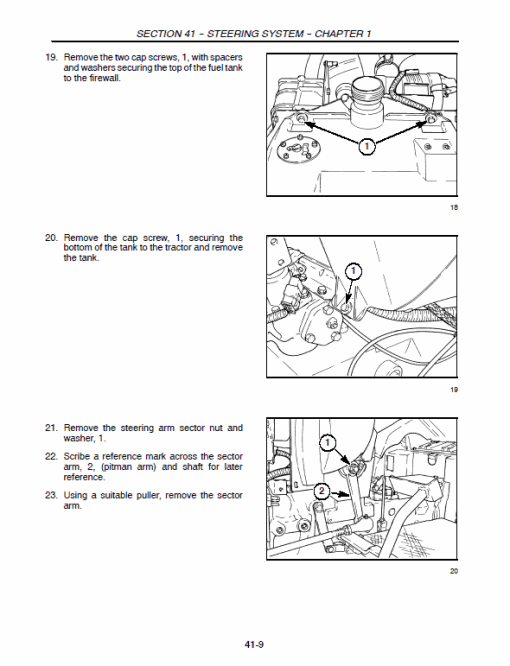 New Holland TC18, TC18D, TC21D, TD24D Tractor Service Manual - Image 6