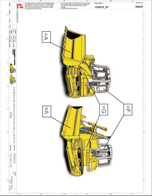 Liebherr RL 44, RL 54, RL 64 Pipe Layers Dozer Service Manual - Image 5