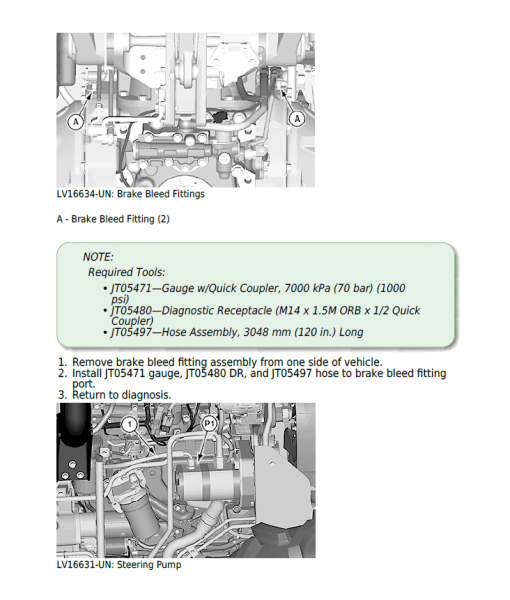 John Deere 5085E, 5100E (IT4) Tractors Service Repair Manual (TM128219 and TM128319) - Image 7