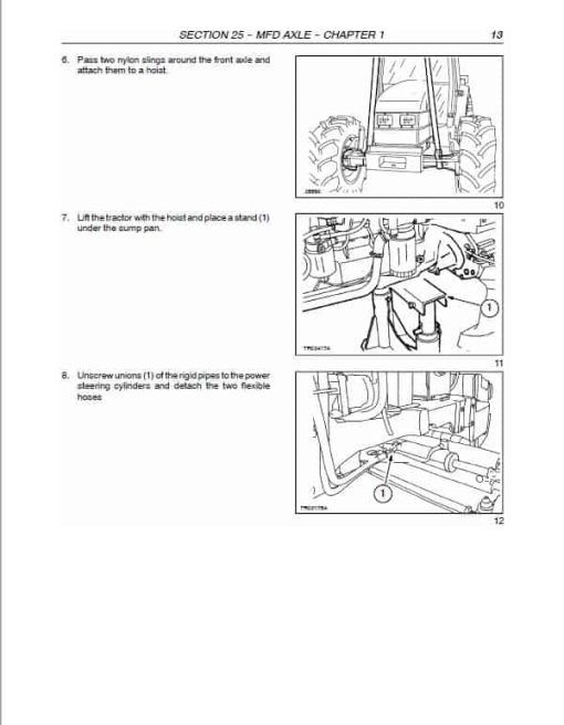 Case JX95 Straddle Tractor Service Manual - Image 5