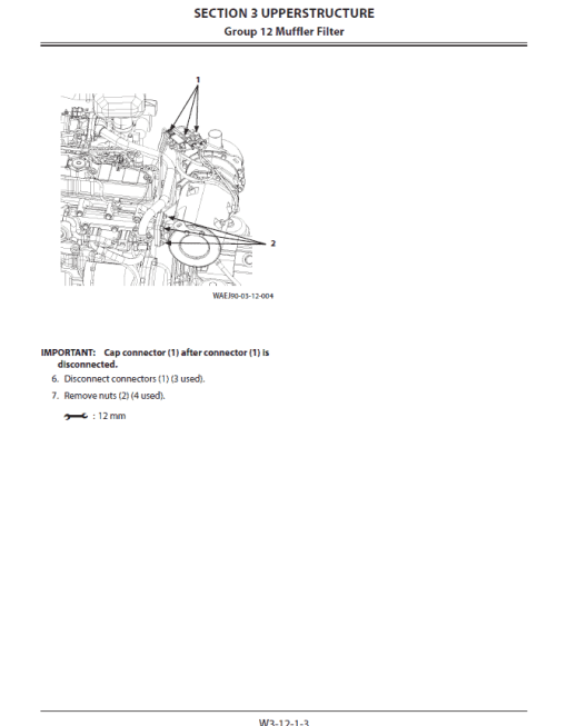 Hitachi ZX55U-5B Mini Excavator Service Repair Manual - Image 5