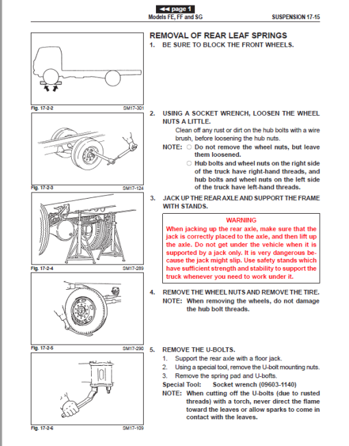 Hino Truck FD2J, FE2J, FF2J, SG1J, SG2J Year 2002 Repair Manual (FD, FE, FF, SG) - Image 4