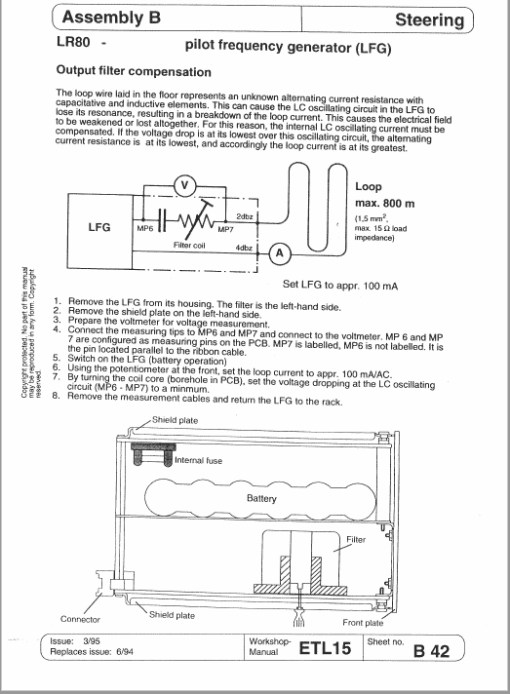 OM Pimespo ETL15 Forklift Workshop Manual - Image 5