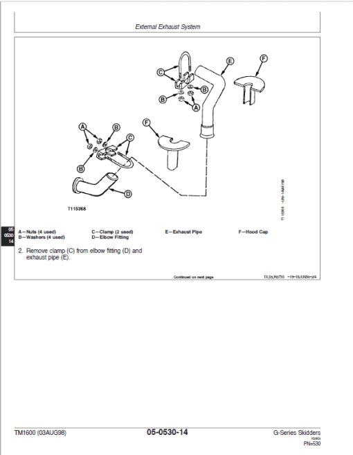 John Deere 540G, 640G, 740G Skiders Repair Manual (S.N before 565684) - Image 5