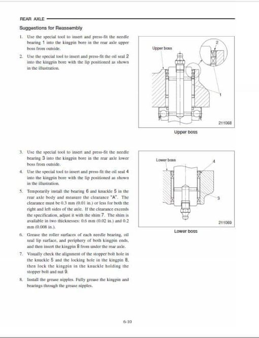 CAT EP20K, EP25K, EP30K, EP35K Forklift Lift Truck Service Manual - Image 6