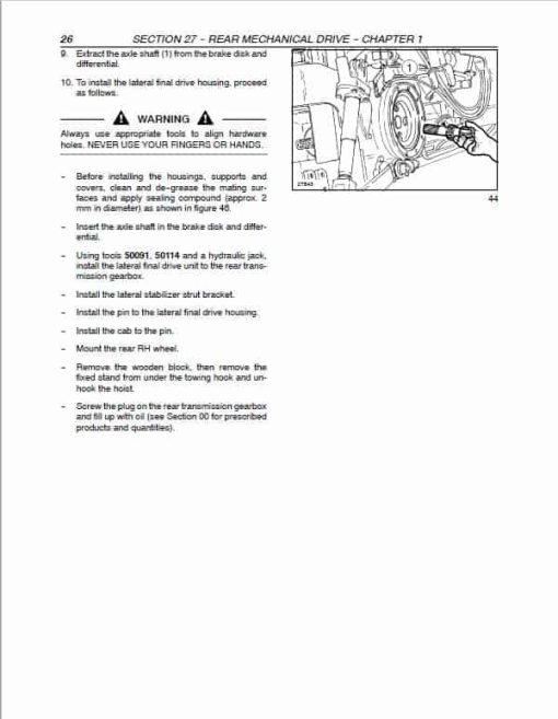 Case JX1060C, JX1070C, JX1075C, JX1085C, JX1095C Tractor Service Manual - Image 5