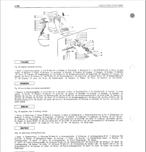 OM Pimespo DI50CH, DI60C, DI70C and DI80C Forklift Workshop Manual - Image 5