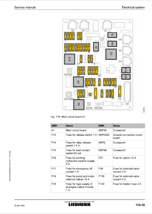 Liebherr RL 56 Pipe Layer Dozer Service Manual - Image 5