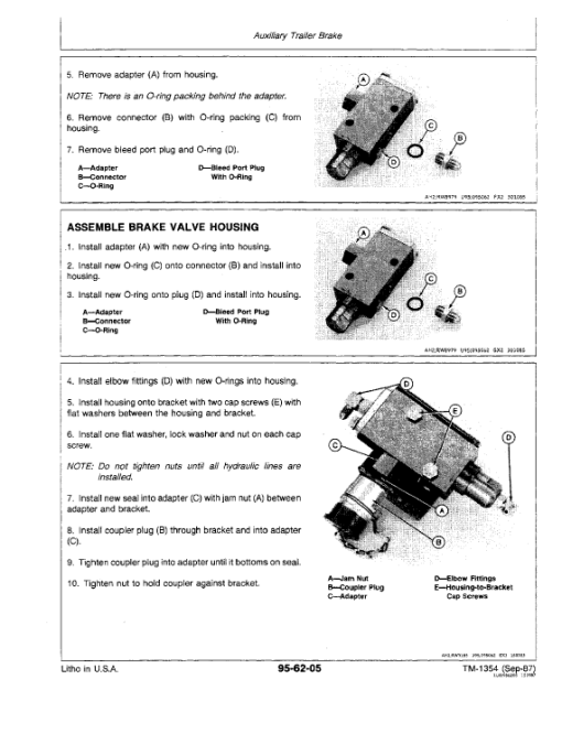 John Deere 4650, 4850 Tractors Repair Technical Manual - Image 6