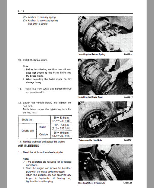 Toyota 5FD33, 5FD35, 5FD40, 5FD45 Forklift Service Repair Manual - Image 5