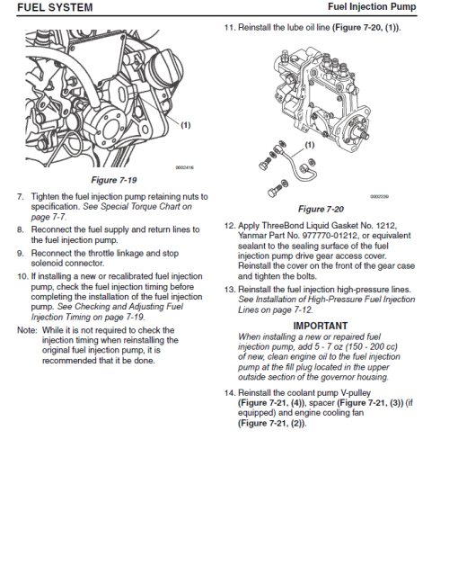 YANMAR 2TNV70, 3TNV70, 3TNV76 Engines Service Repair Manual - Image 5