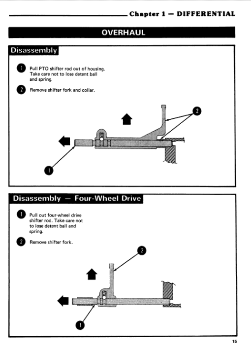 Ford 1100 Tractor Service Manual - Image 5