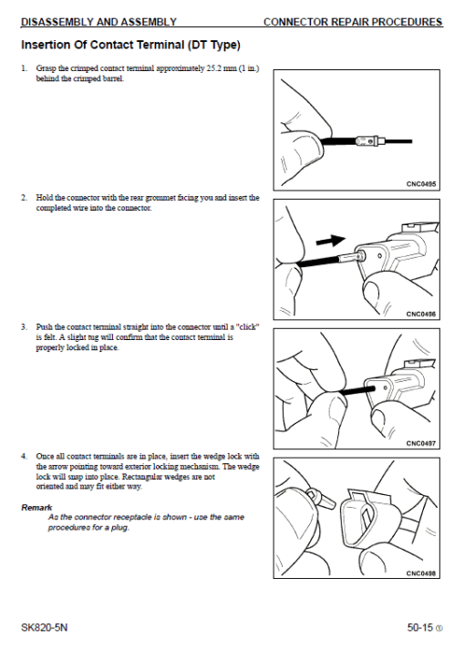 Komatsu SK820-5N Skid-Steer Loader Service Manual - Image 5