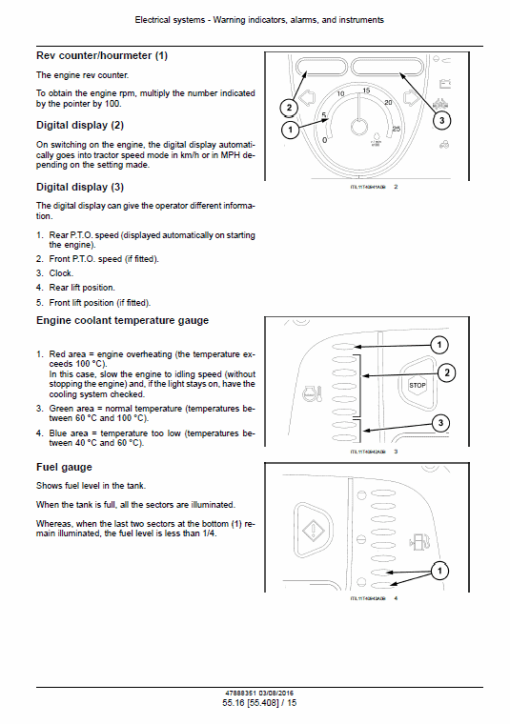 New Holland T4020V, T4030V, T4040V, T4050V, T4060V Tractor Service Manual - Image 5