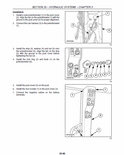 New Holland TV6070 Tractor Service Manual - Image 5