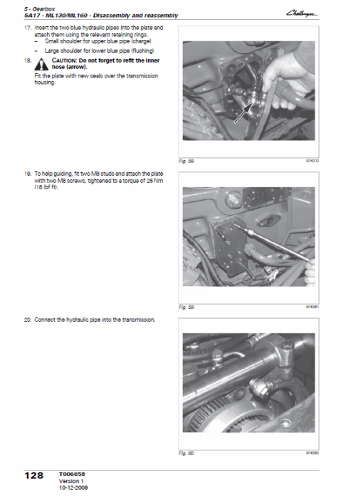 Challenger MT565B, MT575B, MT585B, MT595B Tractor Workshop Manual - Image 4