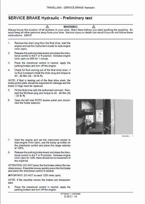 Case 750L, 850L Crawler Dozer Service Manual - Image 5