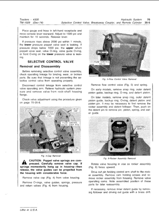 John Deere 4320 Tractor Repair Technical Manual - Image 5