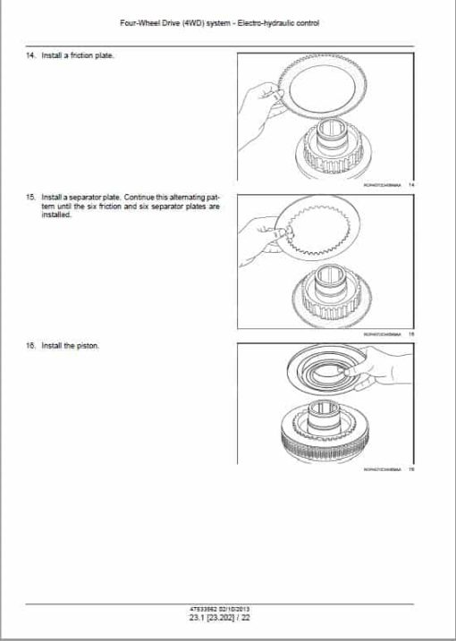 Case 235, 260, 290, 315, 340, 370 Magnum Tractor Service Manual - Image 5