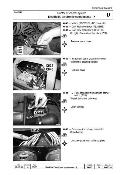 Fendt 711, 712, 714, 716 Favorit COM I Tractors Workshop Repair Manual - Image 4