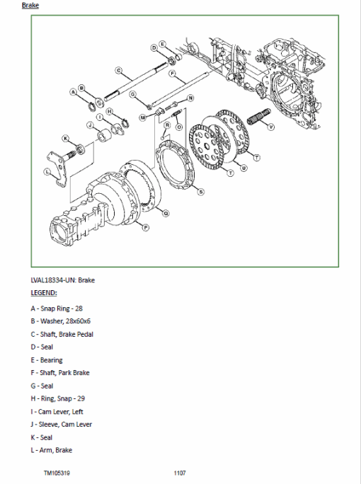 John Deere 4120, 4320 Compact Utility Tractors Technical Manual (With Cab - S.N 610001-) - Image 5