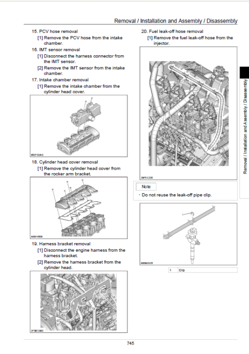 Sumitomo SH80BS-6A Hydraulic Excavator Repair Service Manual - Image 5