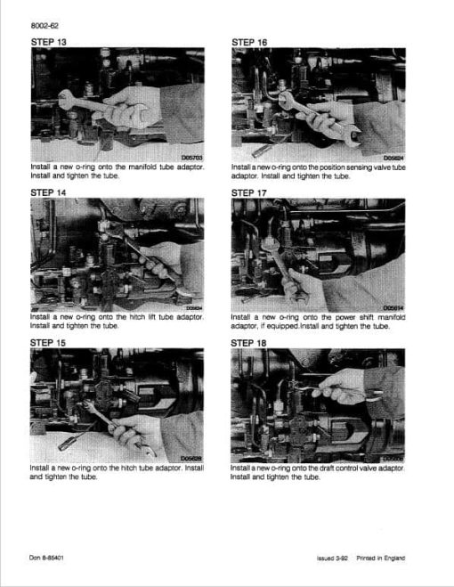 Case 5220, 5230, 5240, 5250 Maxxum Tractor Repair Service Manual - Image 5