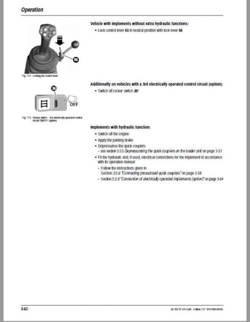 Gehl 521 Wheel Loader Repair Service Manual - Image 5