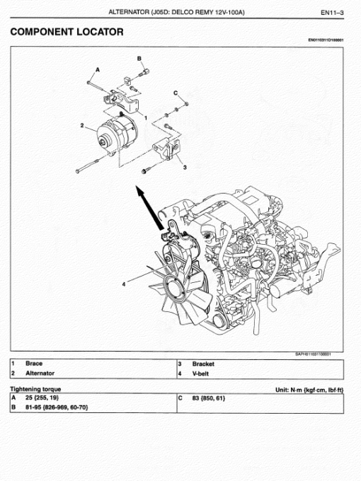 Hino 145, 165, 185, 238, 268, 338 Series Year 2006 Repair Manual - Image 5