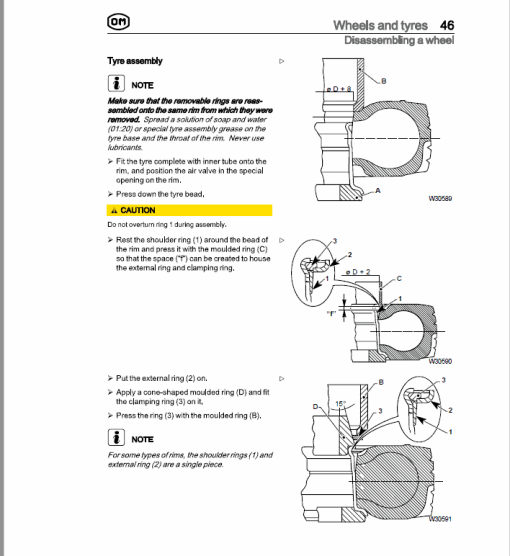 OM Pimespo XD15, XD18 and XD20 Forklift Repair Workshop Manual - Image 5